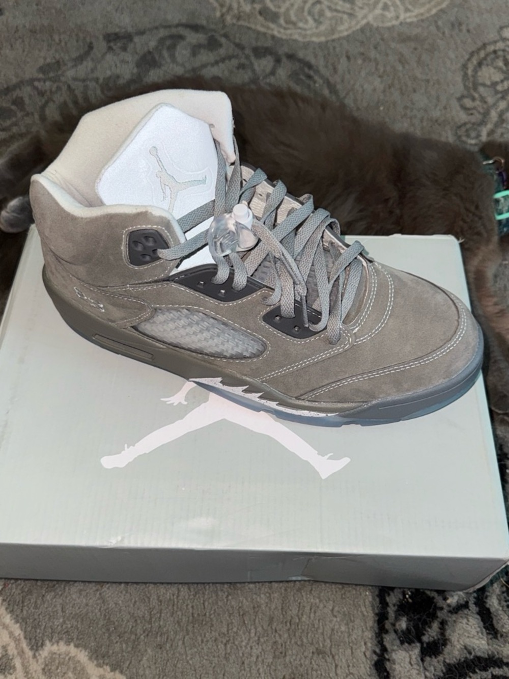 Jordan 5 Wolf Gray (10.5)